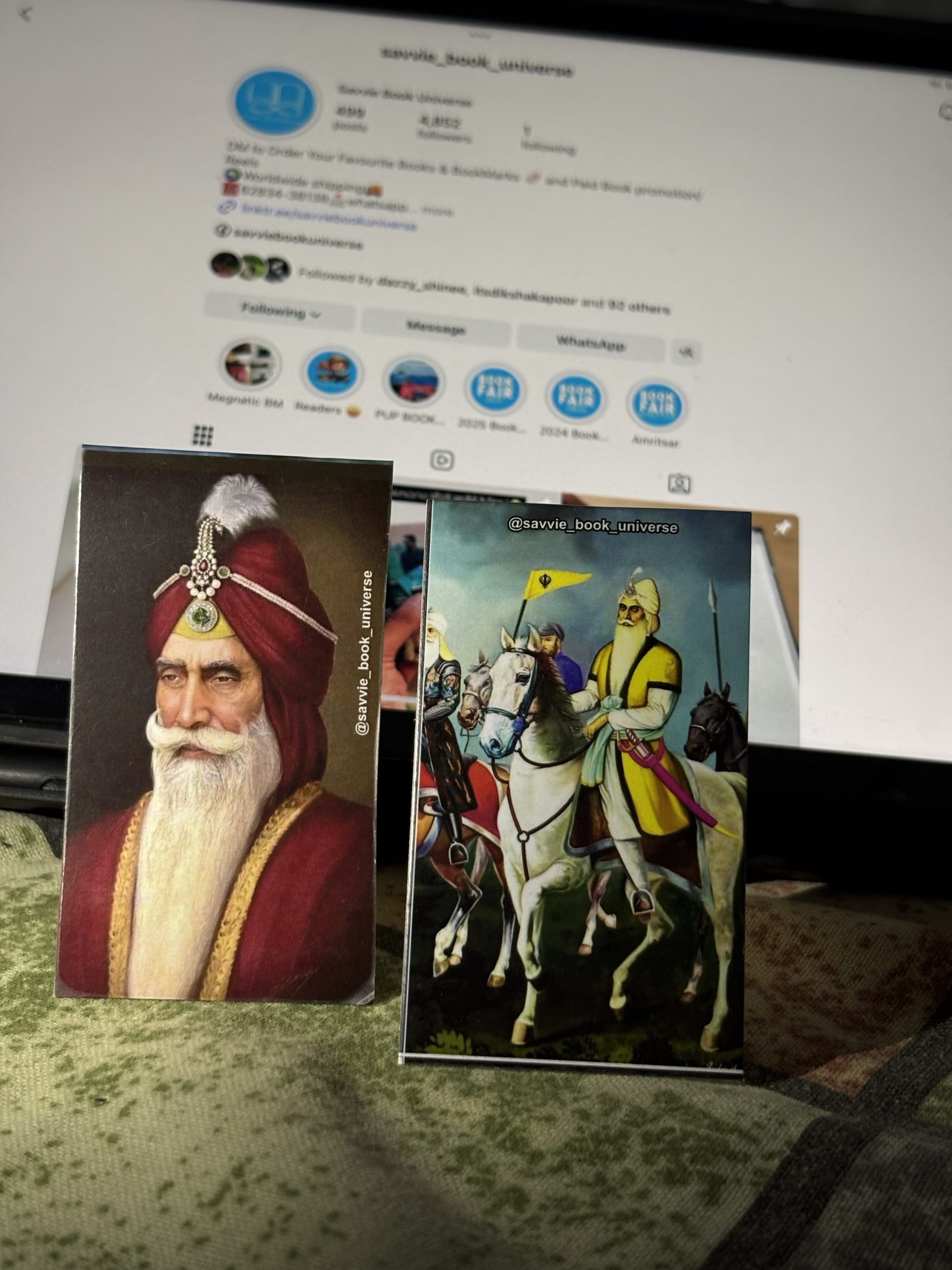 Khalsa Raaj ( set of 3 Bookmarks )