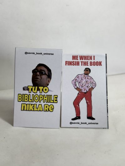 BookLover Quotes ( Set of 4 Bookmarks )