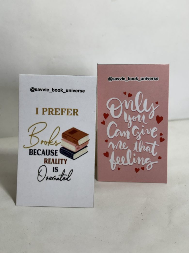 BookLover Quotes ( Set of 4 Bookmarks ) - Image 2